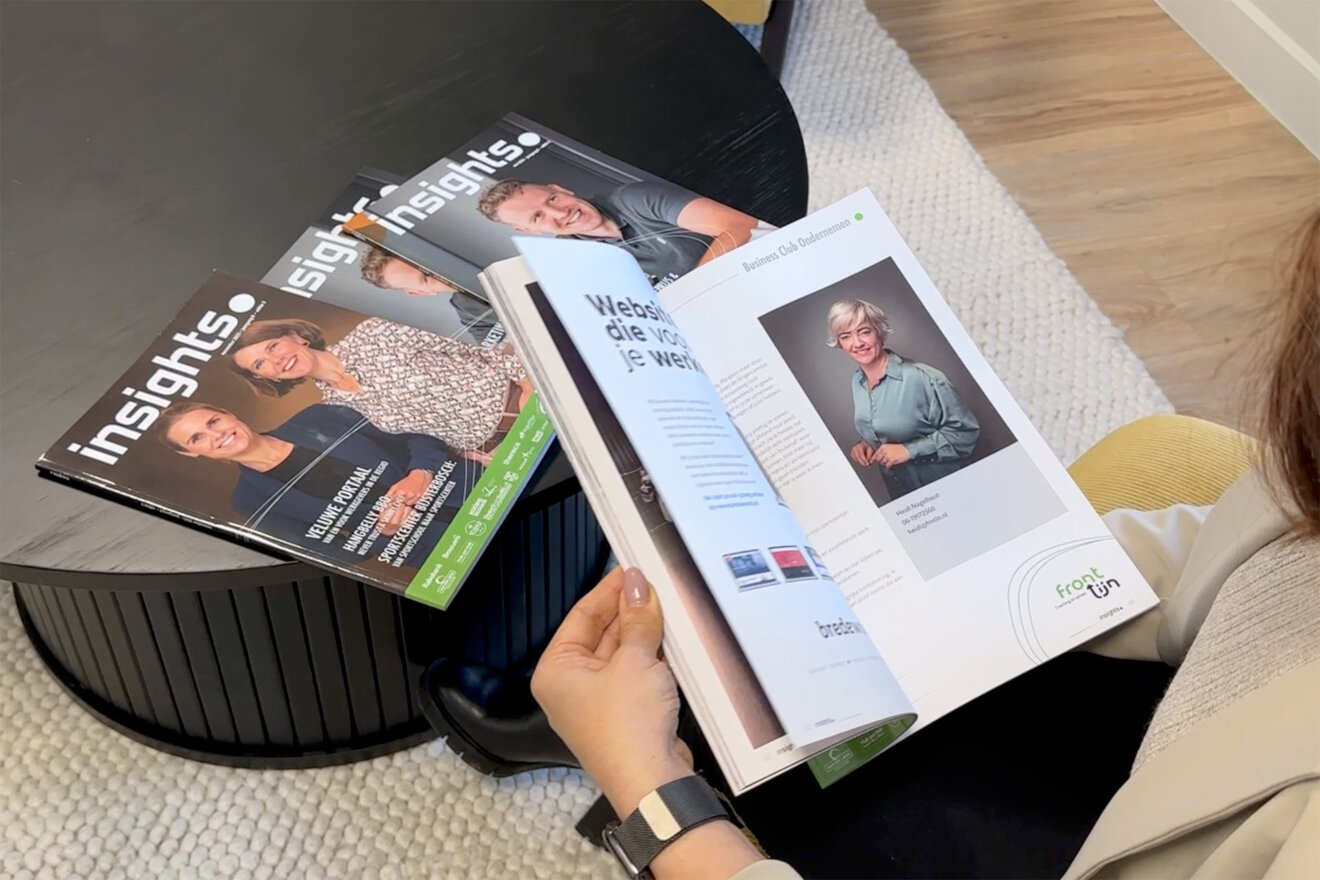 Ontwerp magazine van Business Club N.V.